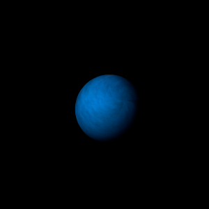 The artist's impression of Kepler-1943 Ab artist's rendition