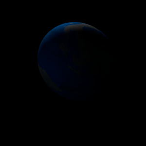 The artist's impression of Kepler-1974 b artist's rendition