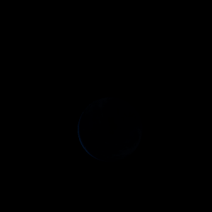 The artist's impression of Kepler-1987 Be artist's rendition