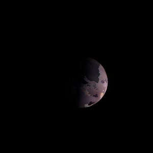The artist's impression of Kepler-199 Bc artist's rendition