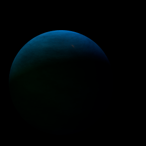 The artist's impression of Kepler-2004 c artist's rendition