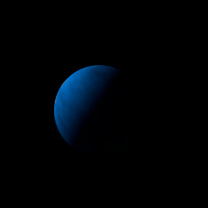 The artist's impression of Kepler-204 b artist's rendition