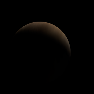 The artist's impression of Kepler-20 Ab artist's rendition