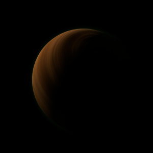 The artist's impression of Kepler-20 c artist's rendition