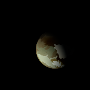 The artist's impression of Kepler-211 c artist's rendition