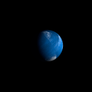 The artist's impression of Kepler-212 b artist's rendition