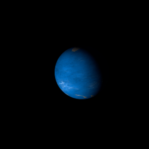 The artist's impression of Kepler-217 d artist's rendition