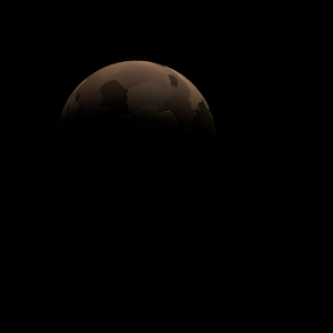 The artist's impression of Kepler-218 d artist's rendition