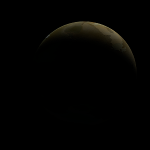The artist's impression of Kepler-221 b artist's rendition