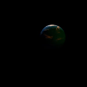 The artist's impression of Kepler-240 c artist's rendition