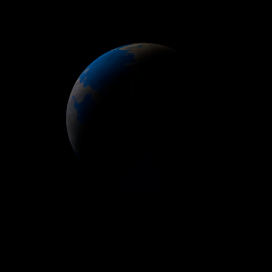 The artist's impression of Kepler-242 c artist's rendition