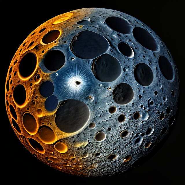 The artist's impression of Kepler-245 e artist's rendition