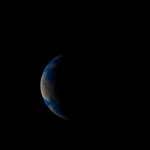 The artist's impression of Kepler-249 b artist's rendition
