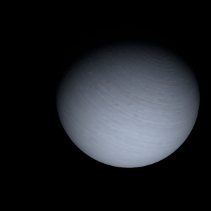 The artist's impression of Kepler-24 c artist's rendition