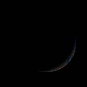 The artist's impression of Kepler-254 c artist's rendition