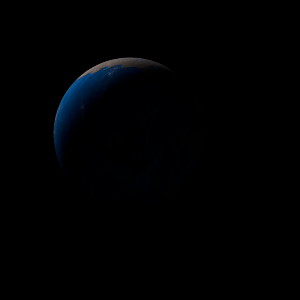 The artist's impression of Kepler-262 b artist's rendition