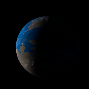 The artist's impression of Kepler-271 d artist's rendition