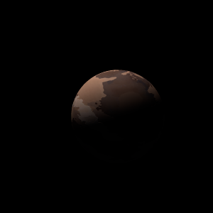The artist's impression of Kepler-273 b artist's rendition