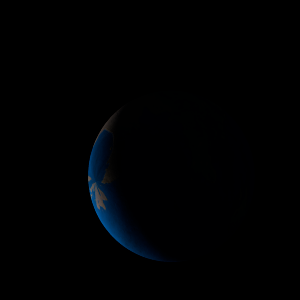 The artist's impression of Kepler-278 b artist's rendition