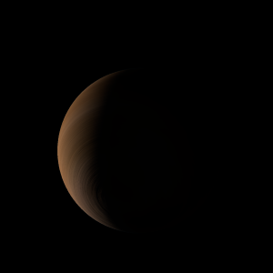 The artist's impression of Kepler-27 Ac artist's rendition