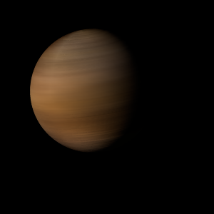 The artist's impression of Kepler-27 Ad artist's rendition