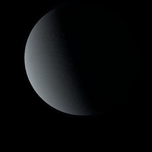 The artist's impression of Kepler-289 d artist's rendition