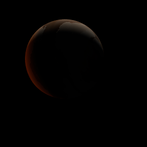The artist's impression of Kepler-295 b artist's rendition