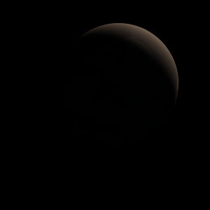The artist's impression of Kepler-297 b artist's rendition