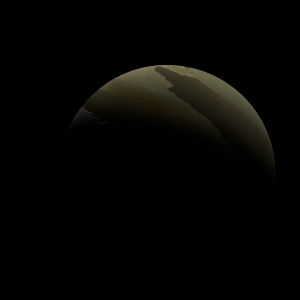 The artist's impression of Kepler-304 d artist's rendition