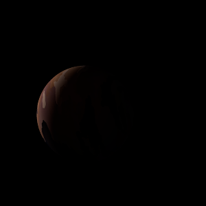The artist's impression of Kepler-311 b artist's rendition