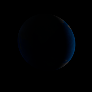 The artist's impression of Kepler-320 b artist's rendition