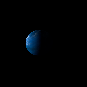 The artist's impression of Kepler-324 b artist's rendition