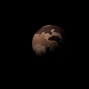 The artist's impression of Kepler-324 d artist's rendition