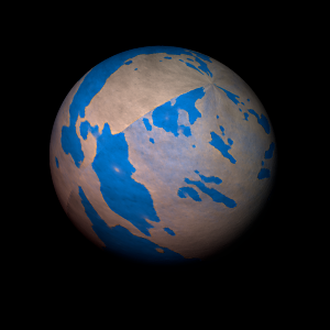 The artist's impression of Kepler-32 d artist's rendition