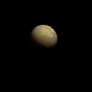 The artist's impression of Kepler-336 Ab artist's rendition