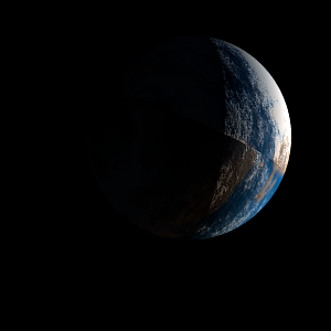 The artist's impression of Kepler-33 d artist's rendition