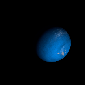 The artist's impression of Kepler-33 e artist's rendition