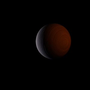 The artist's impression of Kepler-34 (AB)b artist's rendition
