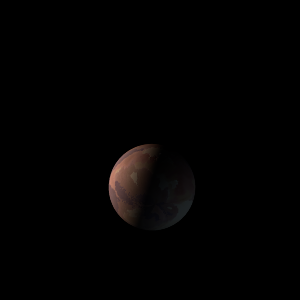 The artist's impression of Kepler-351 c artist's rendition