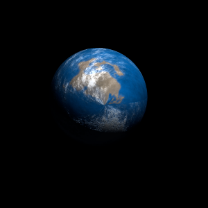 The artist's impression of Kepler-359 d artist's rendition