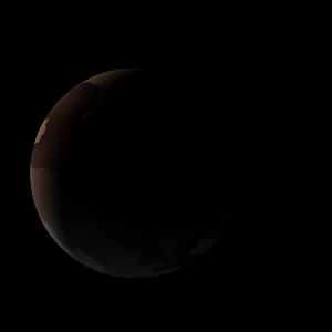 The artist's impression of Kepler-371 b artist's rendition