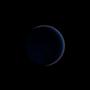 The artist's impression of Kepler-37 c artist's rendition