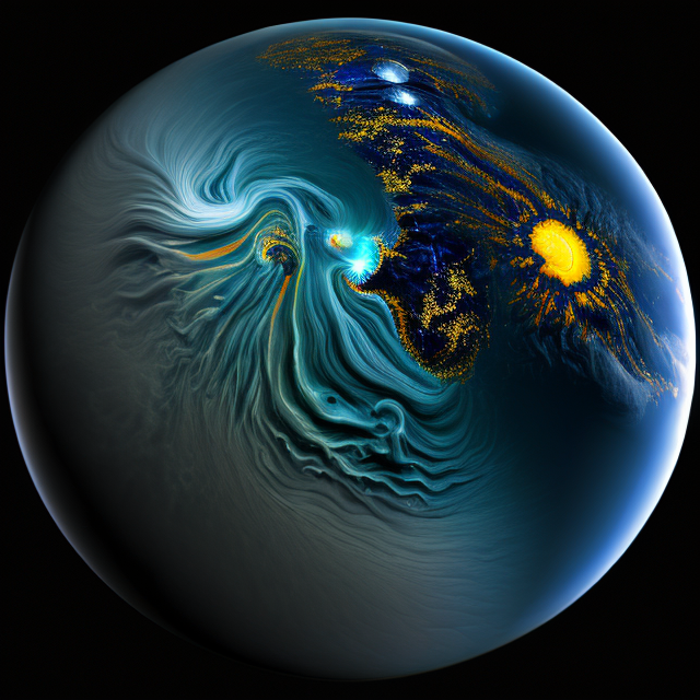 The artist's impression of Kepler-382 b artist's rendition