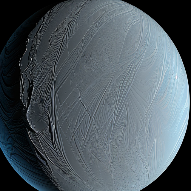 The artist's impression of Kepler-389 c artist's rendition
