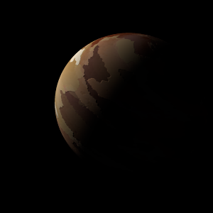 The artist's impression of Kepler-390 Ab artist's rendition