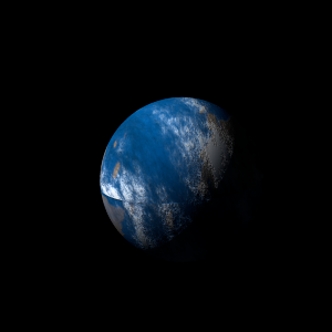 The artist's impression of Kepler-390 Ac artist's rendition