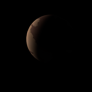 The artist's impression of Kepler-390 b artist's rendition