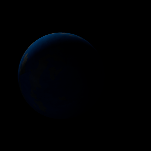 The artist's impression of Kepler-394 c artist's rendition