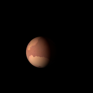 The artist's impression of Kepler-399 d artist's rendition