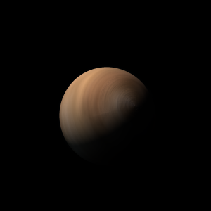 The artist's impression of Kepler-411 Ab artist's rendition